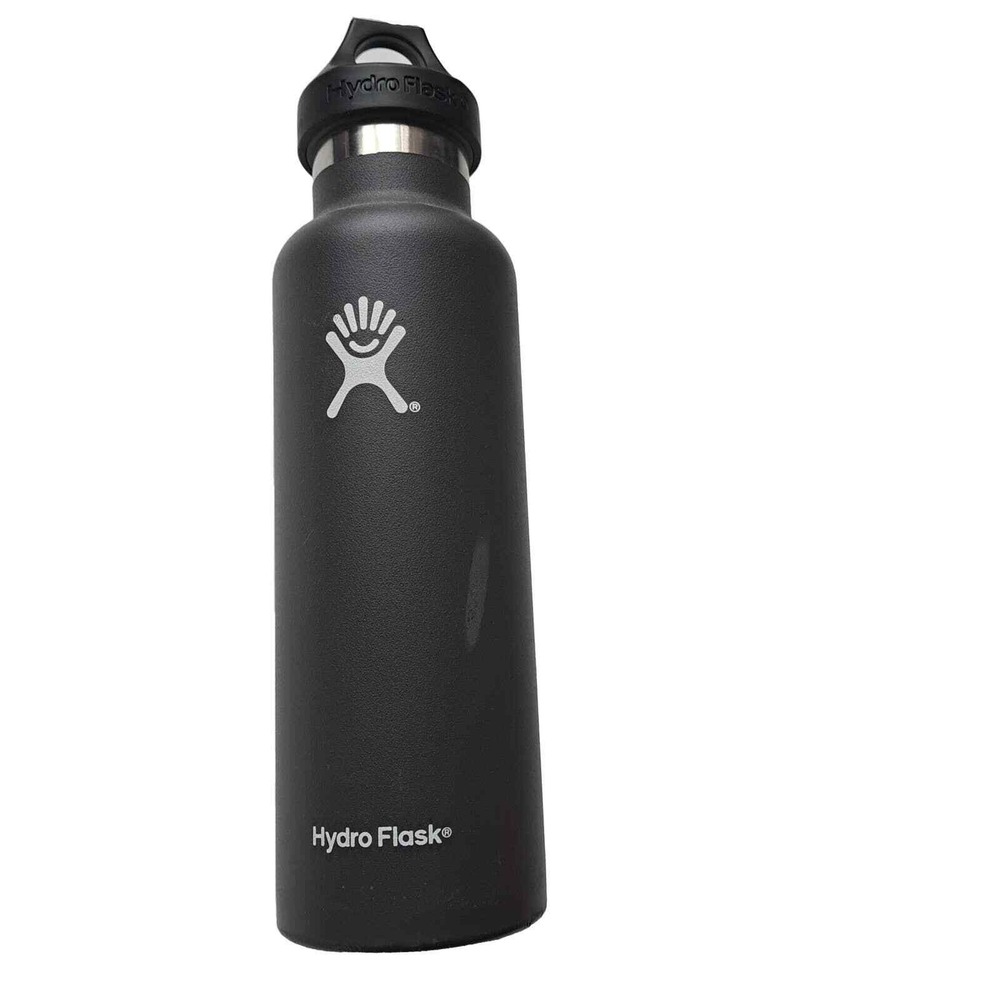 Hydro Flask 21oz Water Bottle Charcoal Gray Standard Mouth TempShield Stainless‎